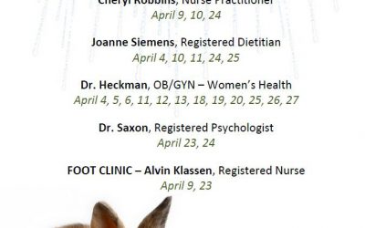 April DECC Calendar & Info posters