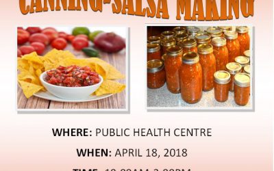 Public Health Salsa Making