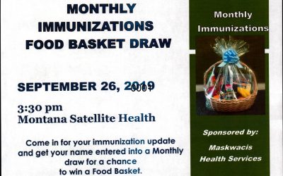 Montana Monthly Immunization Food Basket