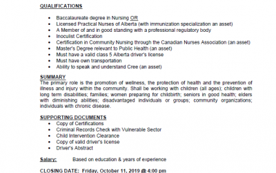 Employment Opportunity