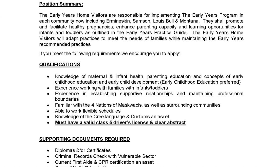 Employment Opportunity