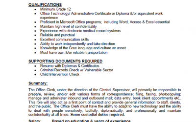 Employment Opportunity