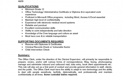 Employment Opportunity