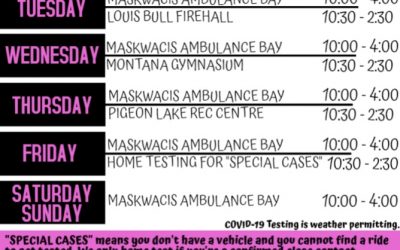 COVID-19 Testing for February 2021