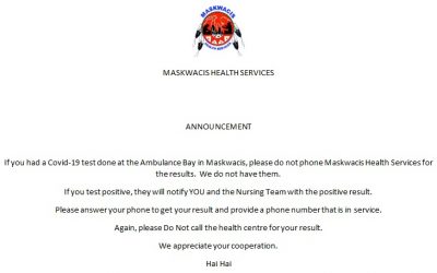 UK Variant in Maskwacis Mar. 17, 2021