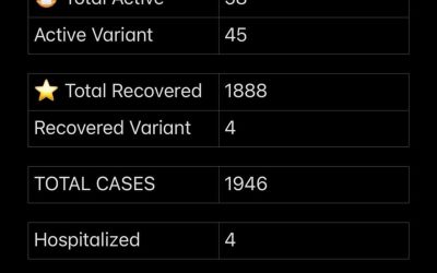 COVID-19 Stats for April 03, 2021