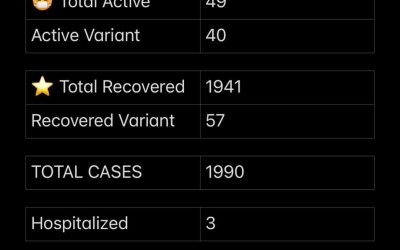COVID-19 Stats for April 19, 2021