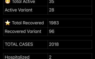 COVID-19 Stats for May 01, 2021