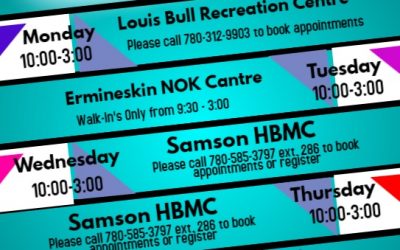 Vaccine Clinic Dates & locations