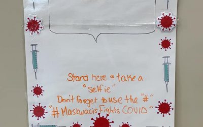 MASKWACIS SELFIE-BOARD “I got the vaccine because..”