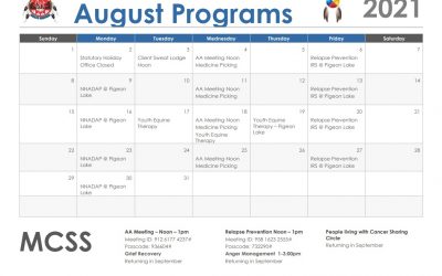 MCSS August Calendar