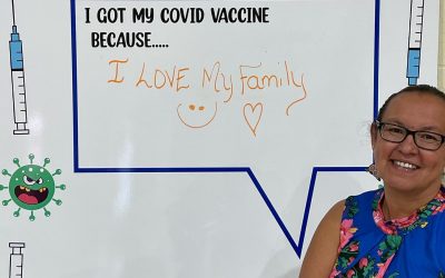 Vaccine Clinic Selfies “I got my Vaccine because…”