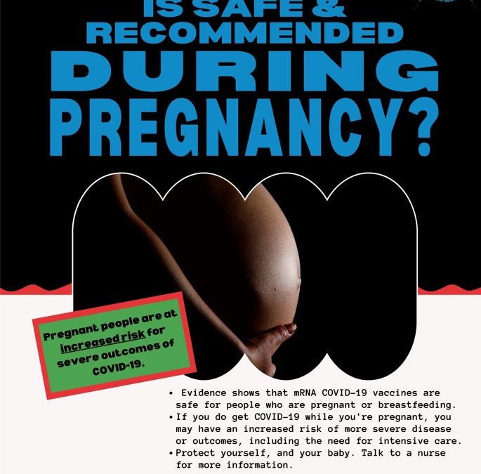 Vaccine is safe & recommended during Pregnancy