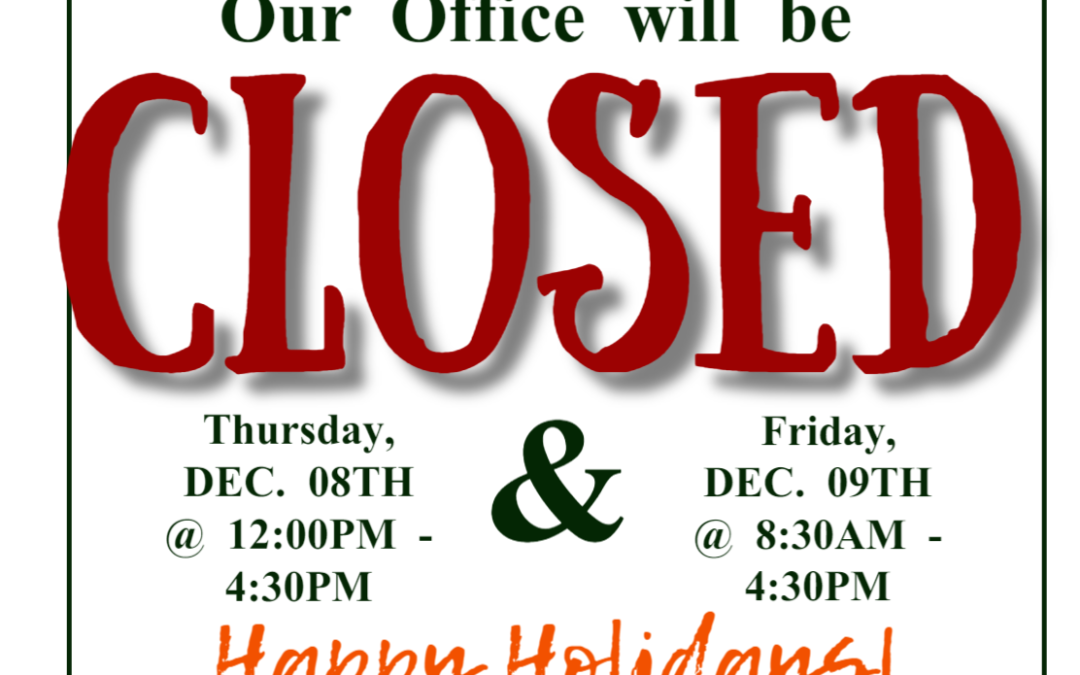 MHS Closure for Dec. 8 & Dec 9 – read fully